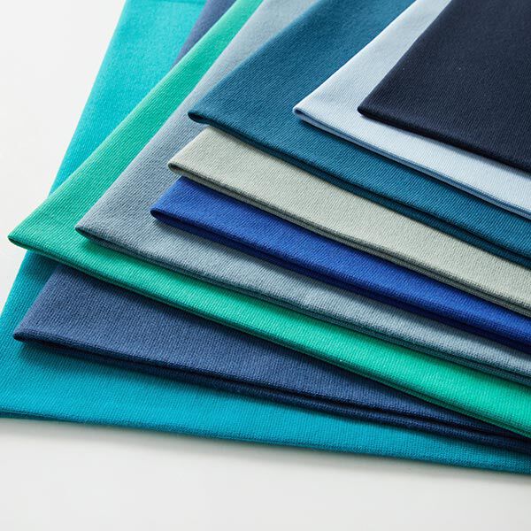 Bündchenstoff Melange – grau,  image number 9
