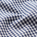Baumwoll-Stretch Vichy Karo – marineblau/weiss, 
