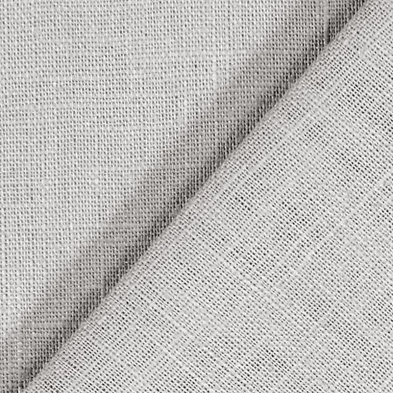 Leinenstoff Ramie-Mix medium – silber, image number 4