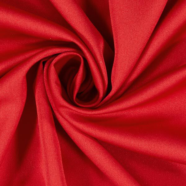 Mikrofaser Satin – karminrot | Reststück 50cm
