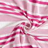 Viskosejersey gecrashed – weiss/pink,  thumbnail number 4