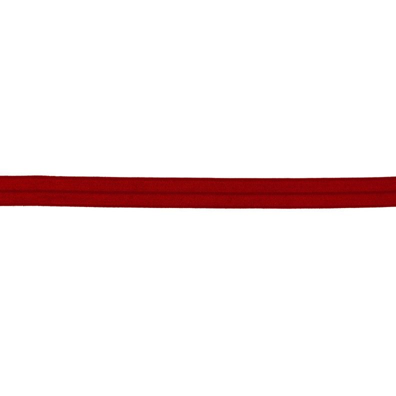 Elastisches Einfassband (Falzgummi) glänzend [15 mm] – karminrot,  image number 1