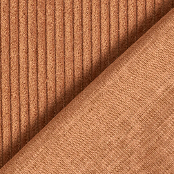 Breitcord vorgewaschen Uni – karamell,  image number 3