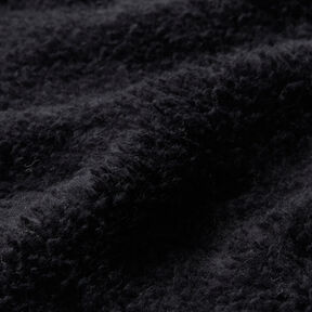 Sherpa Baumwoll-Mix Uni – schwarz, 