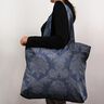 Dekostoff Jacquard Damasco 280 cm – königsblau,  thumbnail number 6