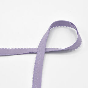 Elastisches Einfassband Spitze [20 mm] – flieder, 