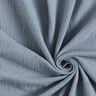 Musselin/ Doppel-Krinkel Gewebe Lochstickerei Blumenranken – blaugrau,  thumbnail number 3
