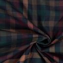 Schottenkaro Stretch – navy, 