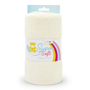 Plüsch SNUGLY [1 m x 0,75 m | Flor: 5 mm] - wollweiss | Kullaloo, 