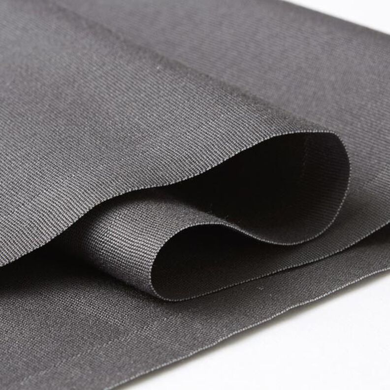 Outdoor Liegestuhlstoff Uni 44 cm – schiefergrau,  image number 2