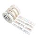 Washi Tape Schöne Worte [ 10 mm x 10 m, 4Stück ] – Farbmix,  thumbnail number 1