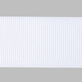 Gummiband Bündchen - weiss, 