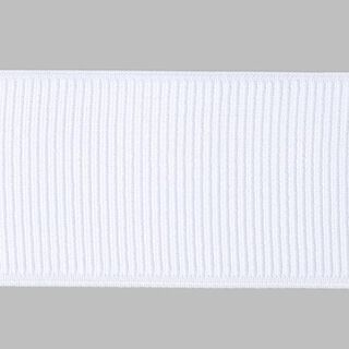 Gummiband Bündchen - weiss, 