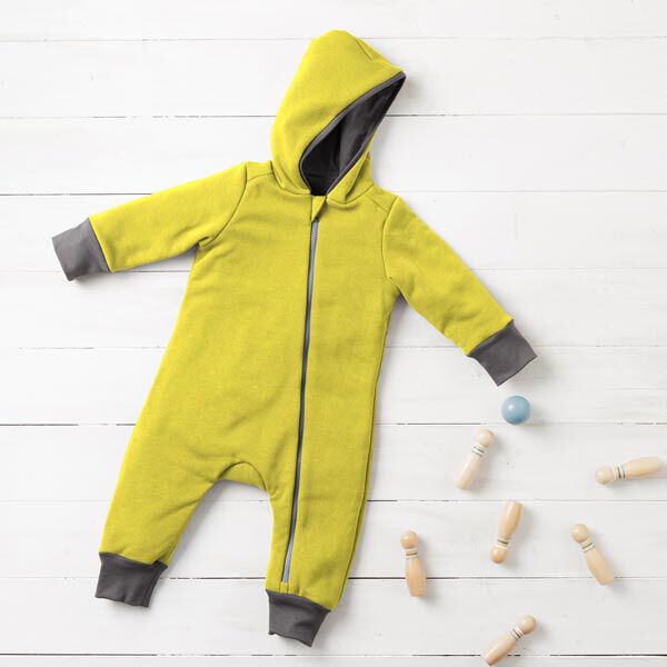 Softshell Uni – senf | Reststück 100cm