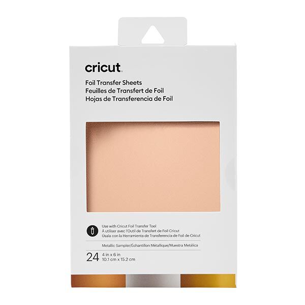 Cricut Transferfolien Metallic [ 10,1 x 15,2 cm | 24 Stück ],  image number 1