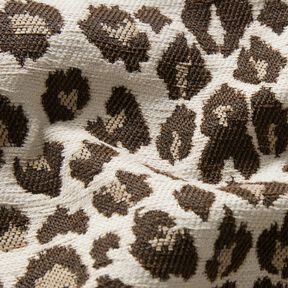 Polsterstoff Jacquard Leo – creme/anemone, 
