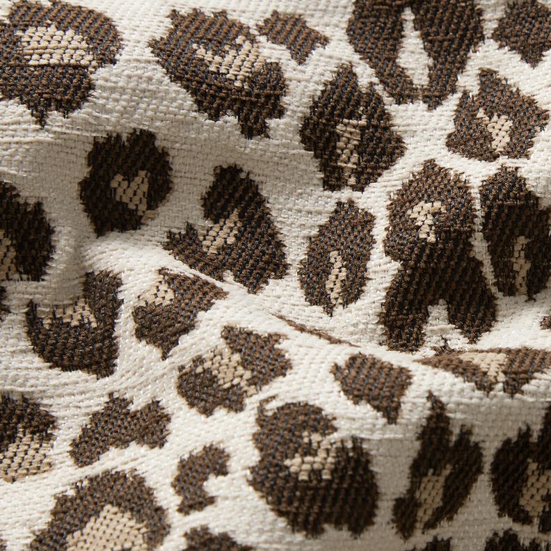 Polsterstoff Jacquard Leo – creme/anemone, image number 2