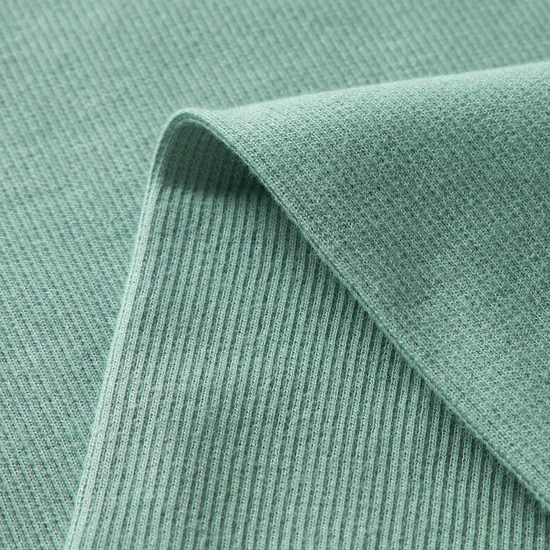 2x2 Bündchen Uni – eukalyptus,  image number 5