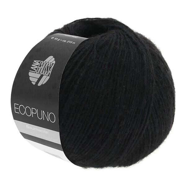 Ecopuno, 50g | Lana Grossa – schwarz, image number 1