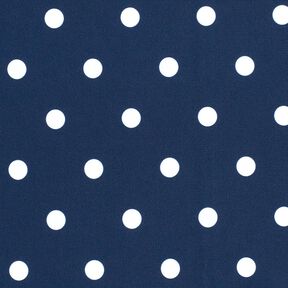 Badeanzugstoff Polkadots – marineblau/weiss, 