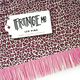 FRINGE ME Leo Pink – wollweiss/pink | Albstoffe | Hamburger Liebe,  thumbnail number 7