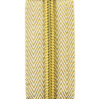 Endlosreißverschluss | Prym – gold metallic