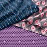 Baumwolljersey Pavo | Stoff&Liebe – schiefergrau/intensiv pink,  thumbnail number 5