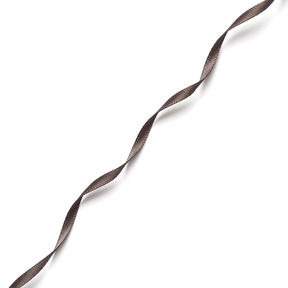 Satinband [3 mm] – dunkelgrau, 