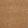 Feincord Glitzerstickerei Blumen – hellbraun,  thumbnail number 1