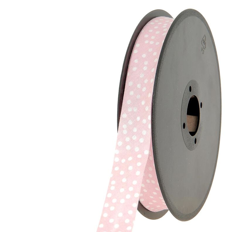 Schrägband verstreute Punkte [20 mm] – rosa,  image number 2