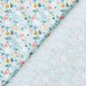 Bio-Baumwollpopeline Palmenwelt – babyblau/hellmint,  thumbnail number 4