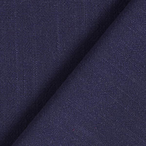 Viskose-Leinen Soft – marineblau | Reststück 70cm