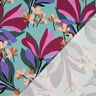 Viskosestoff Stretch Spring Garden | Nerida Hansen – aquablau/bordeauxrot,  thumbnail number 4