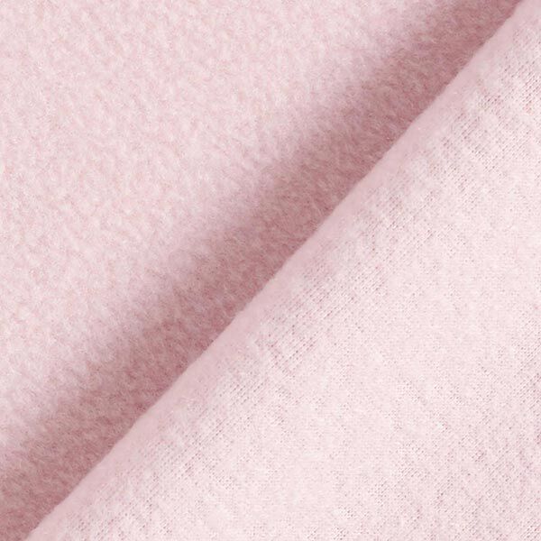 Antipilling Fleece – rosé | Reststück 100cm