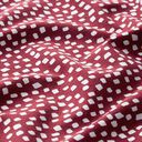 GOTS Baumwolljersey unregelmäßige Kästchen | by Poppy – beere, 