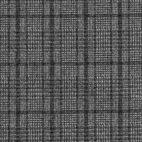 Mantelstrick Stretch Glencheck – hellgrau/anthrazit, 
