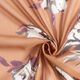 Seiden-Chiffon gemalte Blumen – braun,  thumbnail number 5