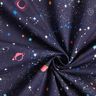 Dekostoff Halbpanama buntes Universum – marineblau,  thumbnail number 4