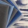 Outdoorstoff Canvas Uni Melange – blaugrau,  thumbnail number 4