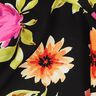 Viskosestoff große Blumen Digitaldruck – schwarz/purpur,  thumbnail number 2