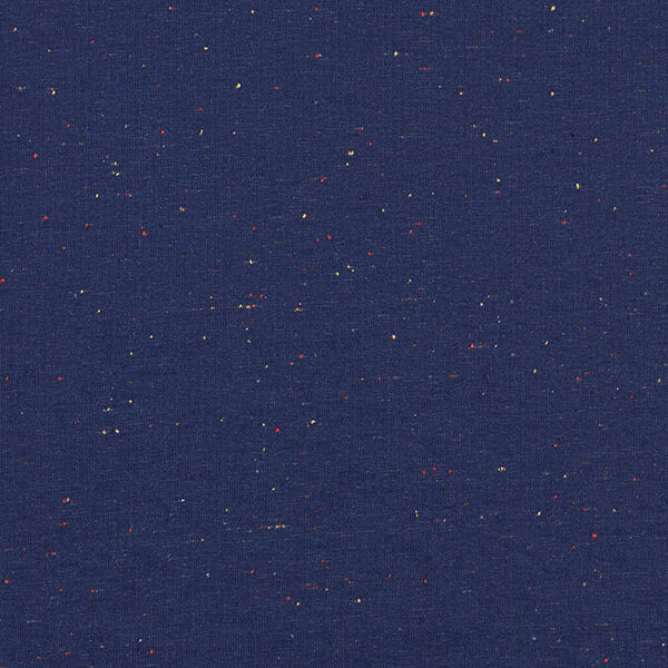 Kuschelsweat bunte Sprenkel – marineblau,  image number 1