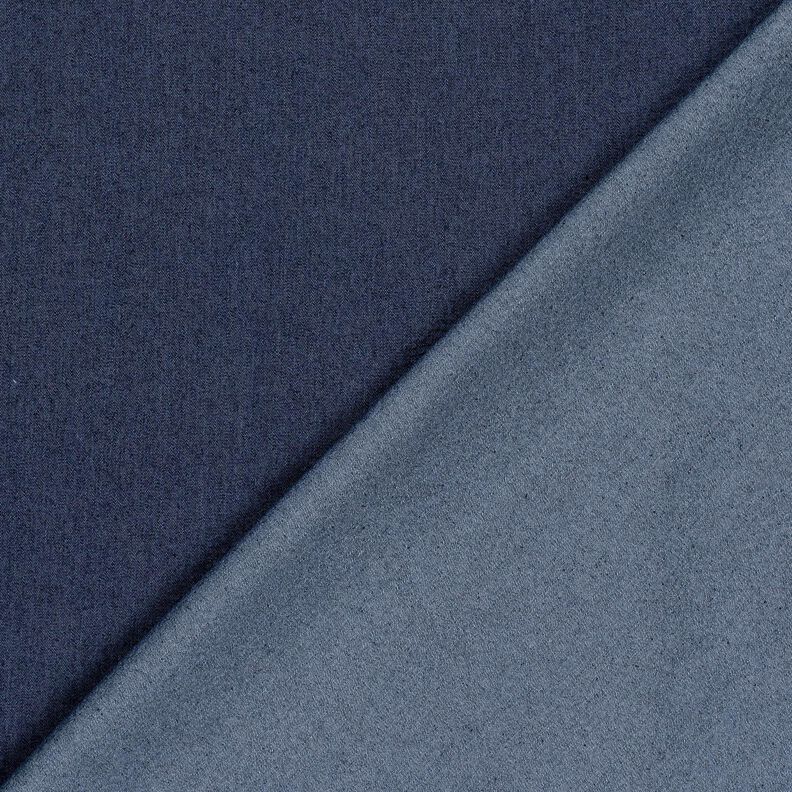 Denim Baumwoll-Mix Seersucker – marineblau,  image number 3