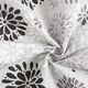 Dekostoff Canvas Blumen – grau/weiss,  thumbnail number 3