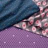 Baumwolljersey Pavo | Stoff&Liebe – königsblau/intensiv pink,  thumbnail number 5