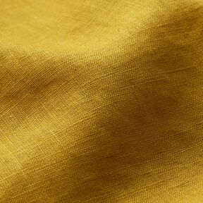 Leichter Leinen-Mix vorgewaschen – senf, 