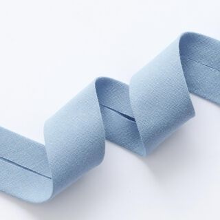 Schrägband Bio-Baumwolle [20 mm] – helljeansblau, 