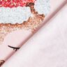Baumwolljersey schlafendes Glitzer-Reh Panel | Glitzerpüppi – rosé/hellaltrosa,  thumbnail number 4