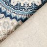 Dekostoff Halbpanama Mandala – blau,  thumbnail number 4