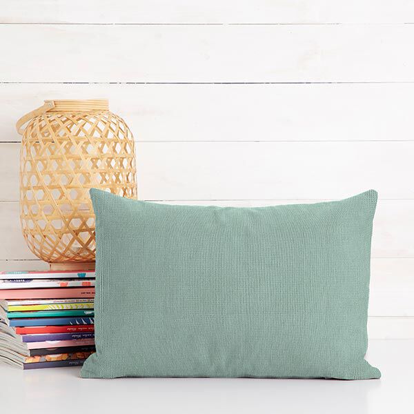 Waffelpiqué Mini – mintgrün | Reststück 50cm