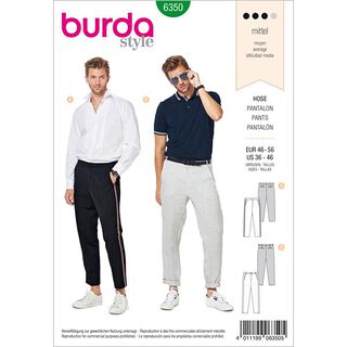 Herrenhose | Burda 6350 | 46-56, 